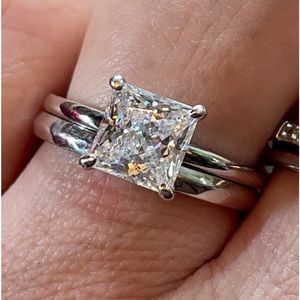 2 ct princess cut